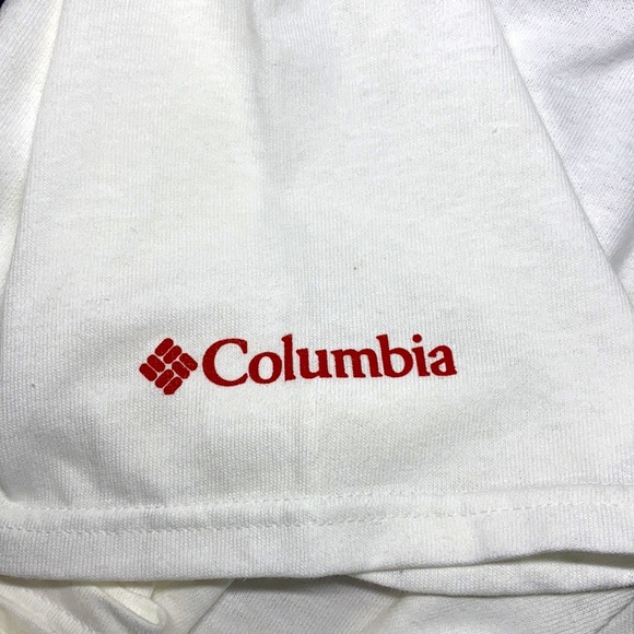 Columbia Men”s T-shirt white Small - Picture 6 of 6